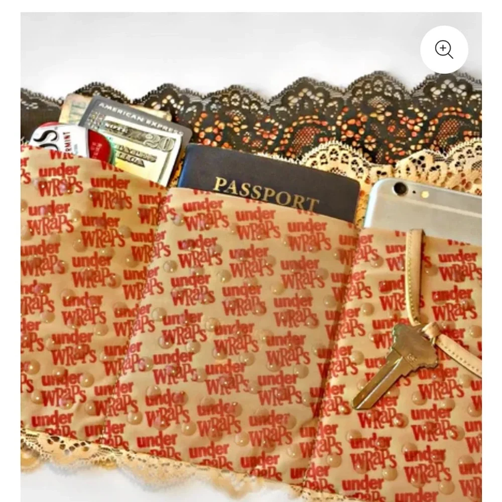 COPY - Girly Go Garter thigh pouch to hide your phone and money size L - Picture 6 of 8